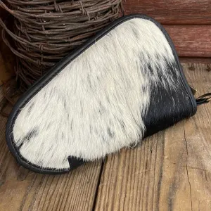 049 Small Pistol Case - Black & White w/