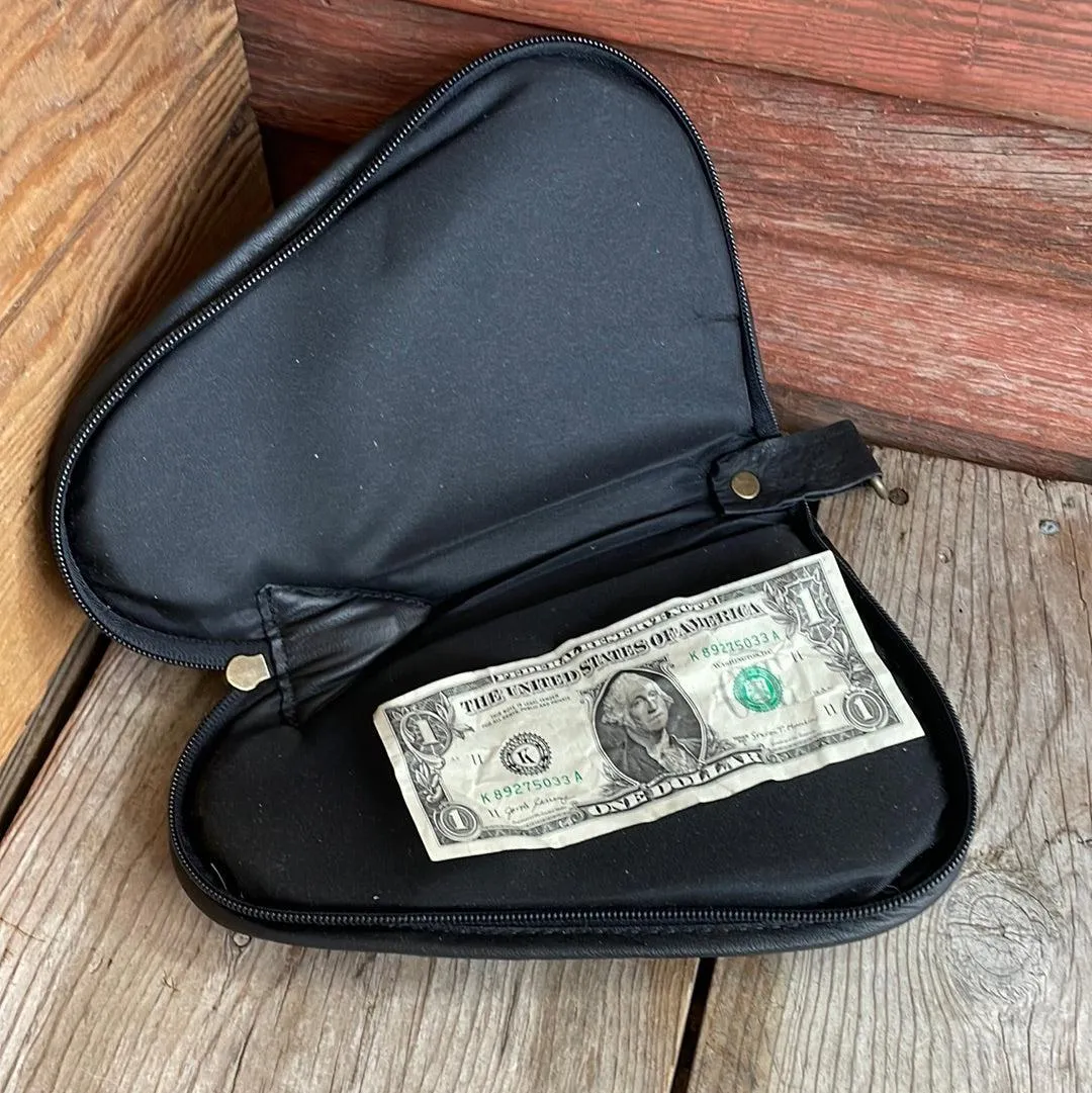 081 Small Pistol Case - Cowhide w/