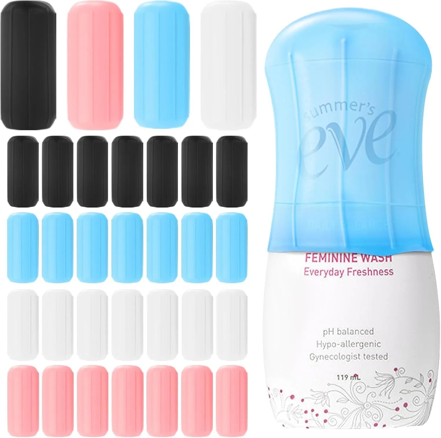 16 Pack Silicone Bottle Covers,Travel Essentials for Women,Cruise Ship Essentials,Airplane Travel Accessories Luggage Travel Size Toiletries,Elastic Sleeves for Leak Proofing,Travel Must Haves