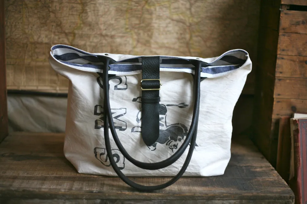 1940's era Canvas Carryall - SOLD