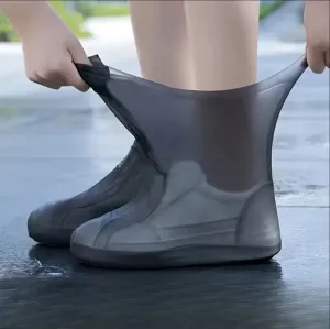3 pair O Latex  Waterproof Shoe Covers