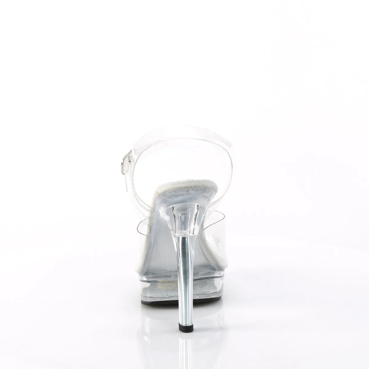 5" Heel, Comfort Platform Comfort Sandal (MAJESTY-508)