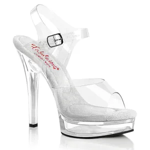 5" Heel, Comfort Platform Comfort Sandal (MAJESTY-508)