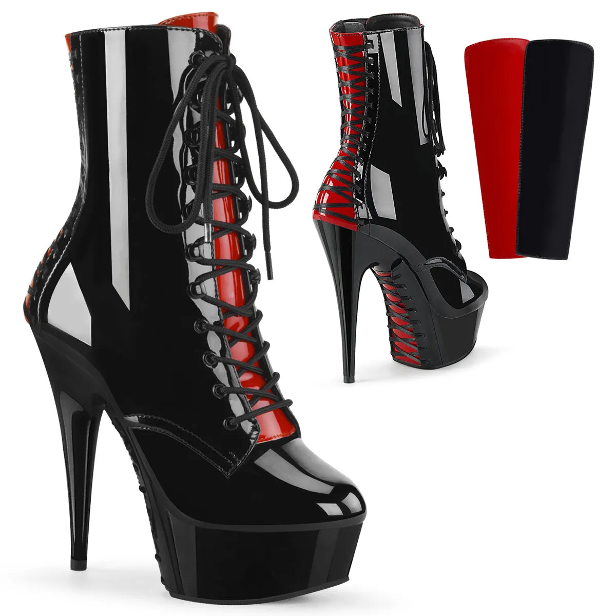 6" Lace-Up Platform Ankle Boot (DELIGHT-1020FH)