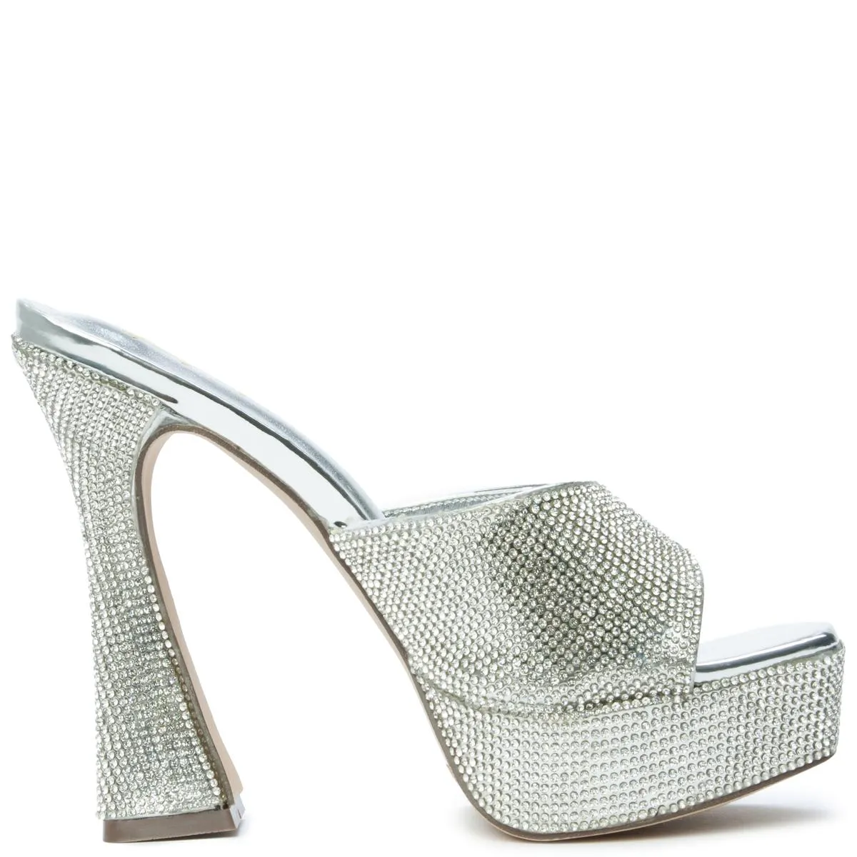 Aja-3 Rhinestone Platform Heel