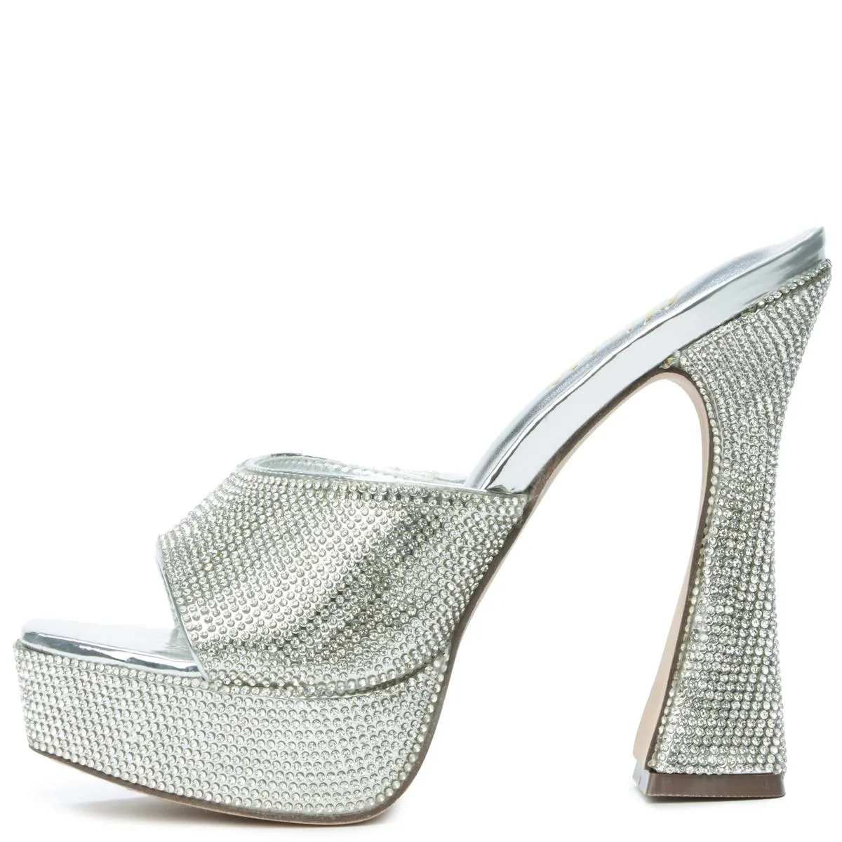 Aja-3 Rhinestone Platform Heel