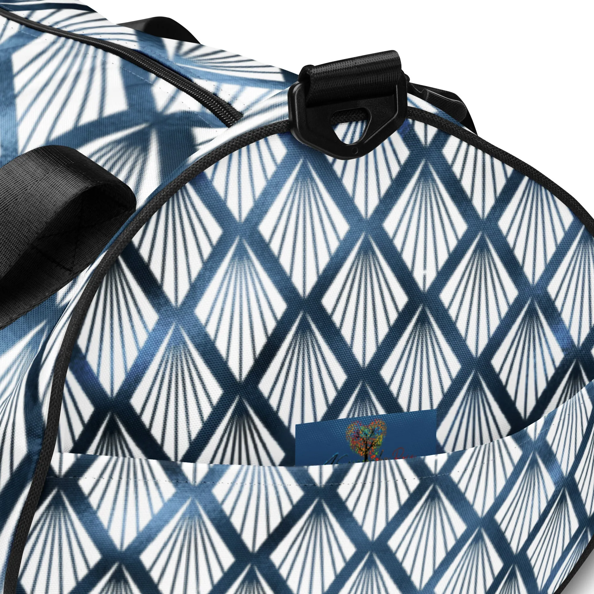 All-over print gym bag- Traveling-Camping-  Weekender