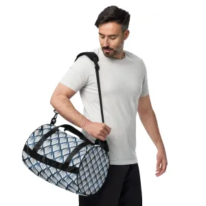 All-over print gym bag- Traveling-Camping-  Weekender