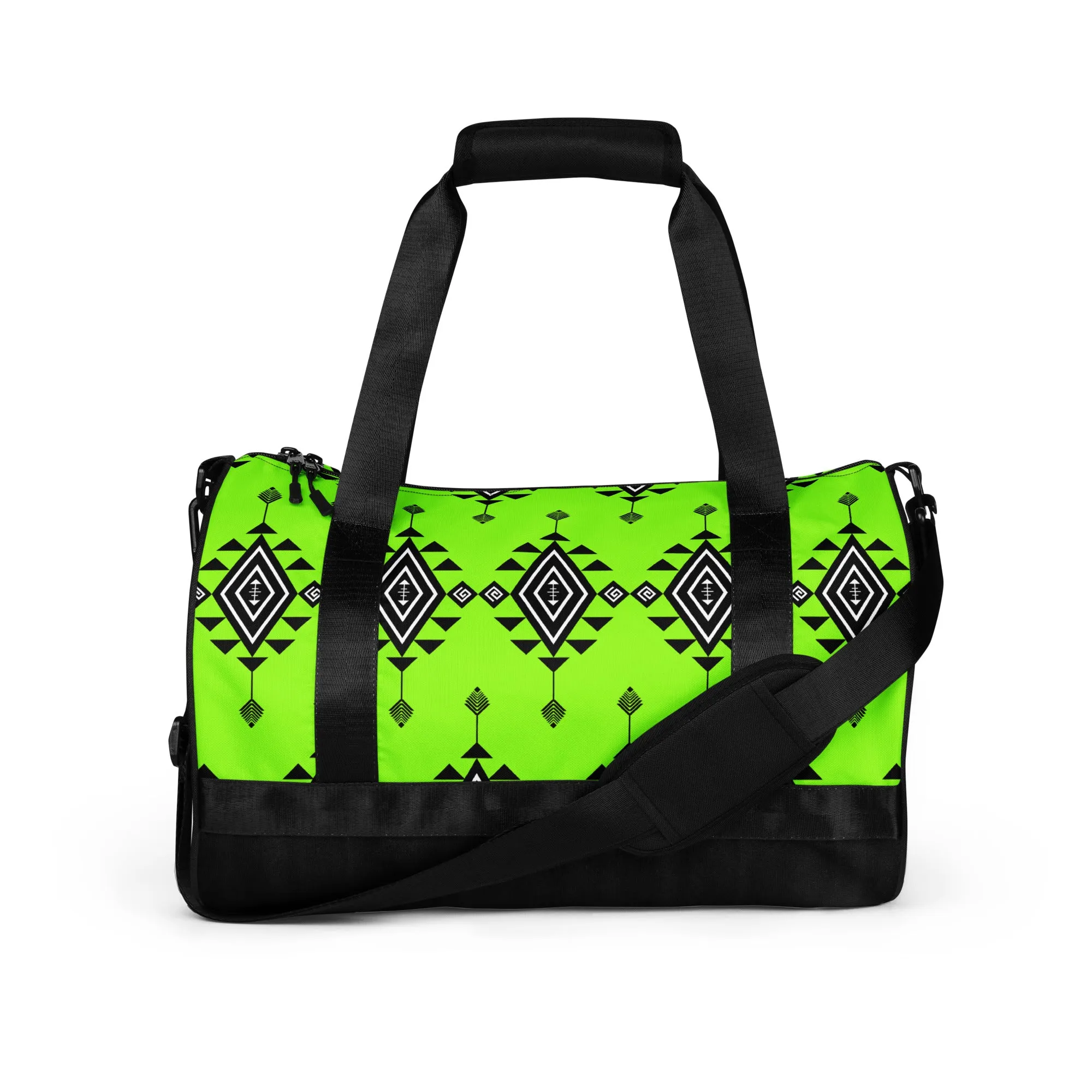 All-over print gym bag- Travels- Camping-Weekender
