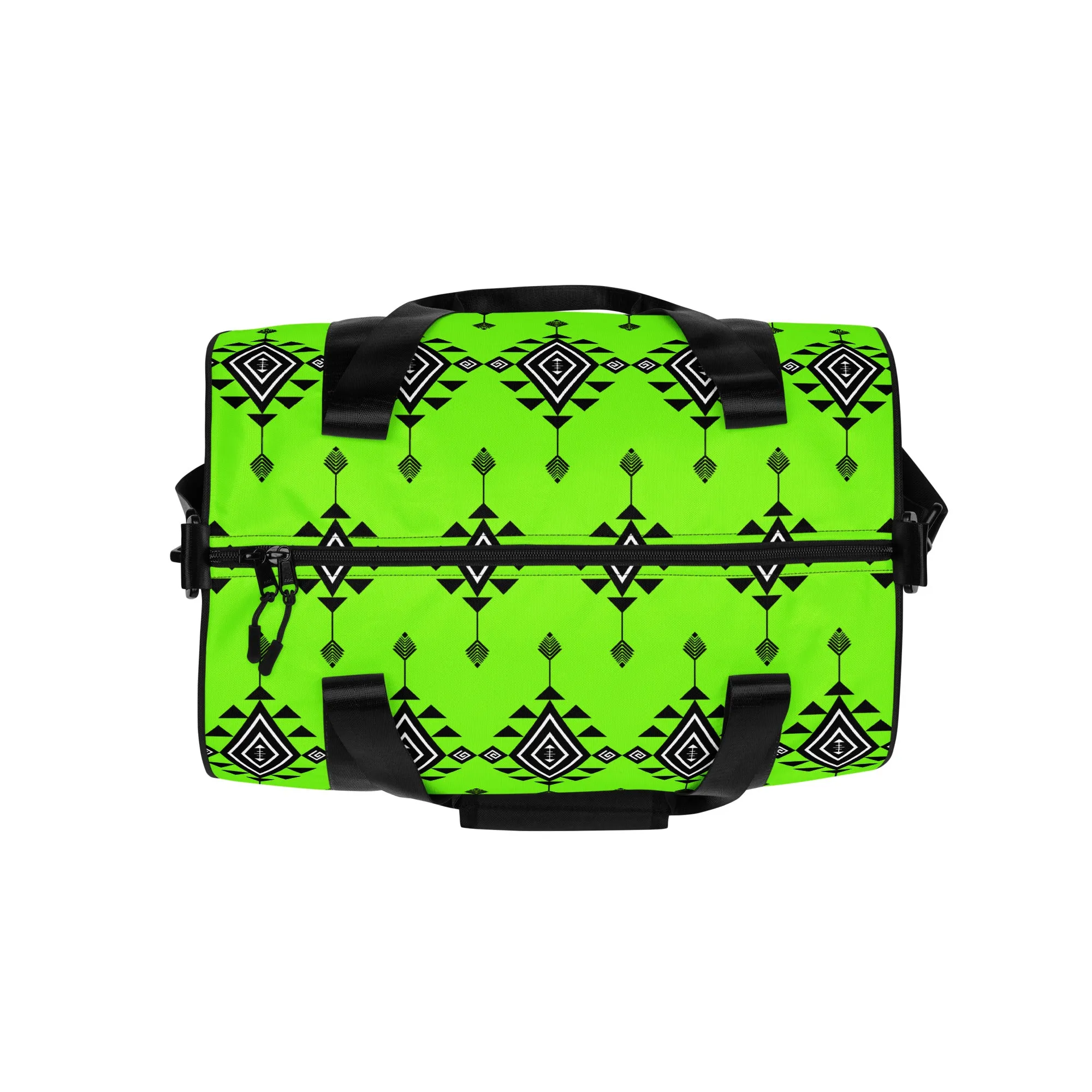 All-over print gym bag- Travels- Camping-Weekender