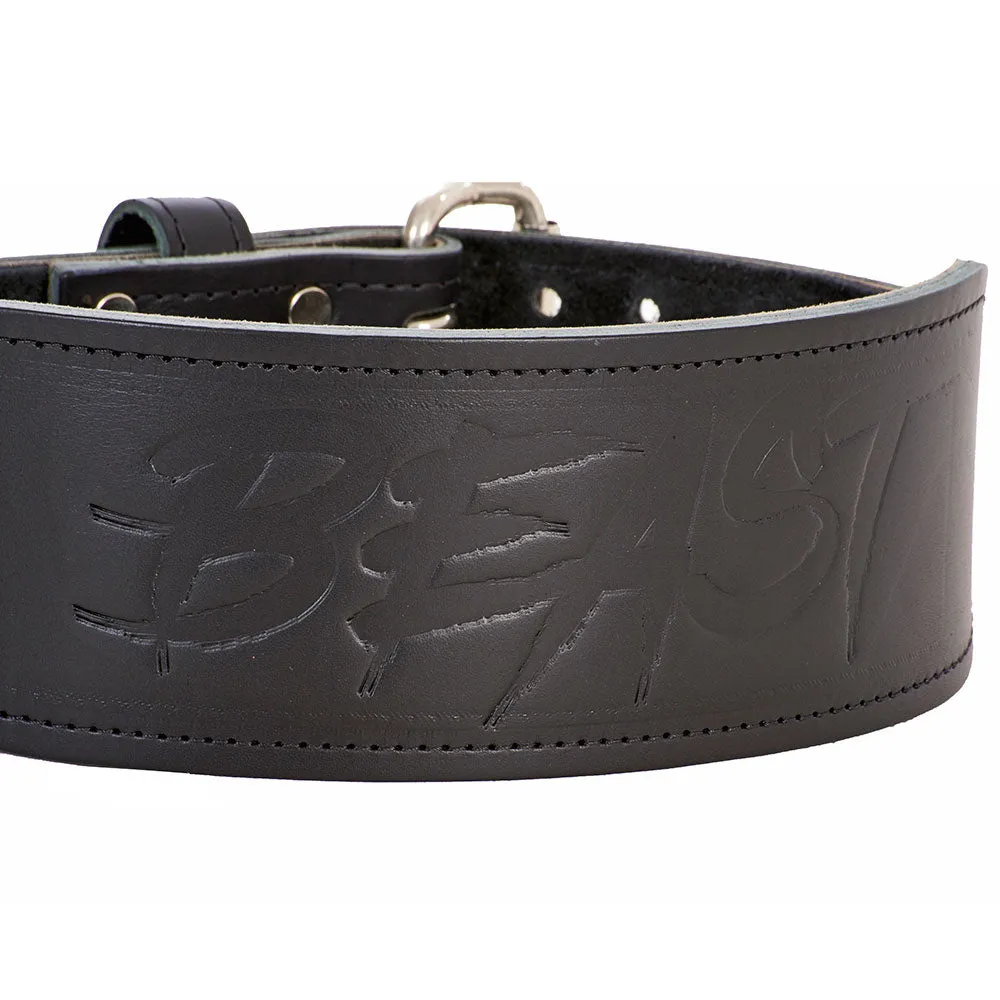 Alpha Designs 'BEAST' Weightlifting Belt Stealth Edition - Hand-made in the UK - Lifetime Warranty