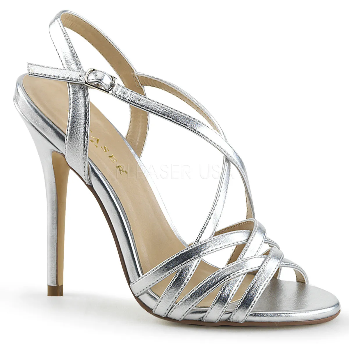 AMUSE-13  Silver Metallic Pu
