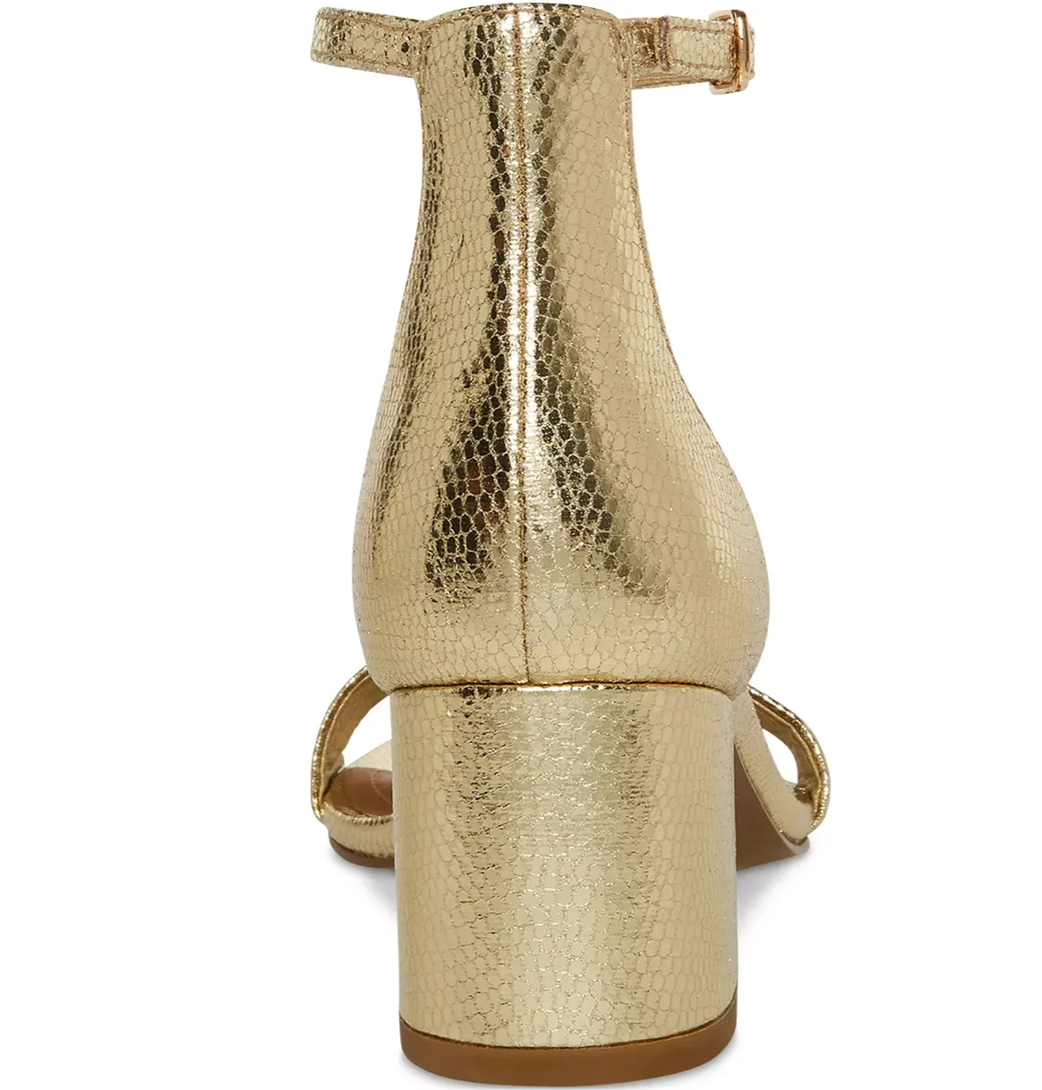 Ankle Strap Short Block Heel