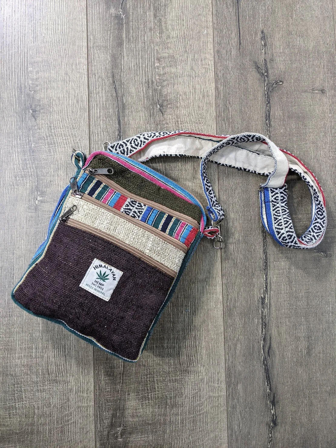 Assorted Gheri Passport Bag