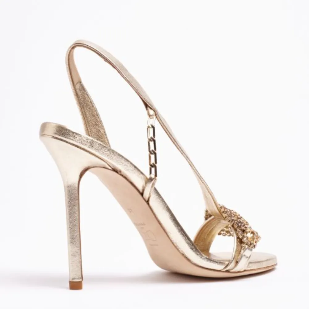 Asymmetrical Strap Heels
