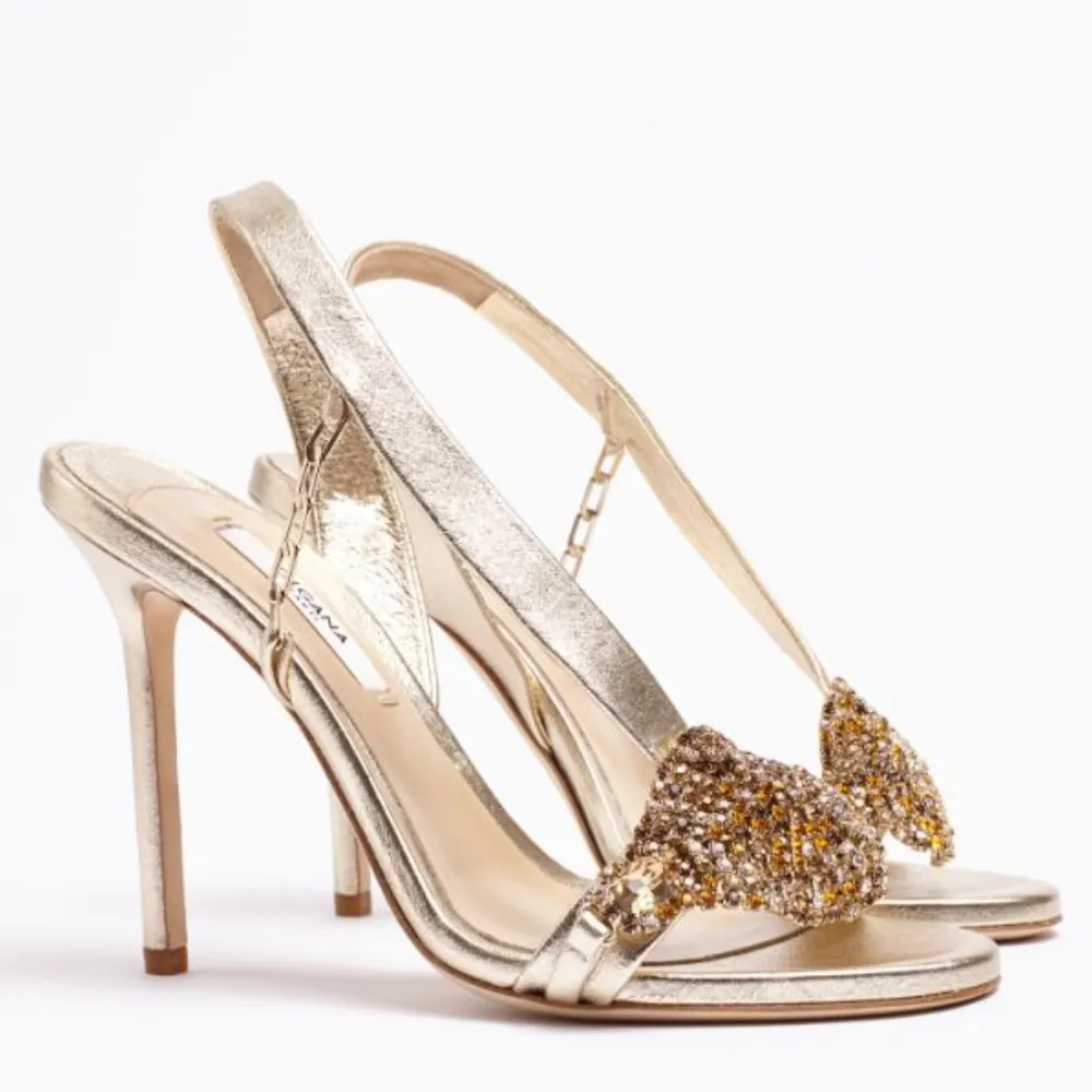Asymmetrical Strap Heels