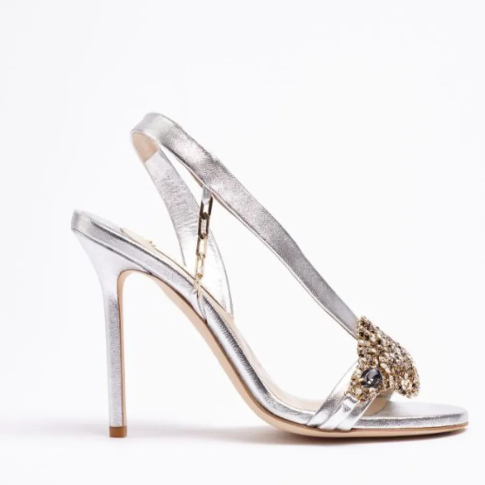 Asymmetrical Strap Heels