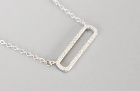 Ava Silver Necklace