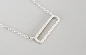 Ava Silver Necklace