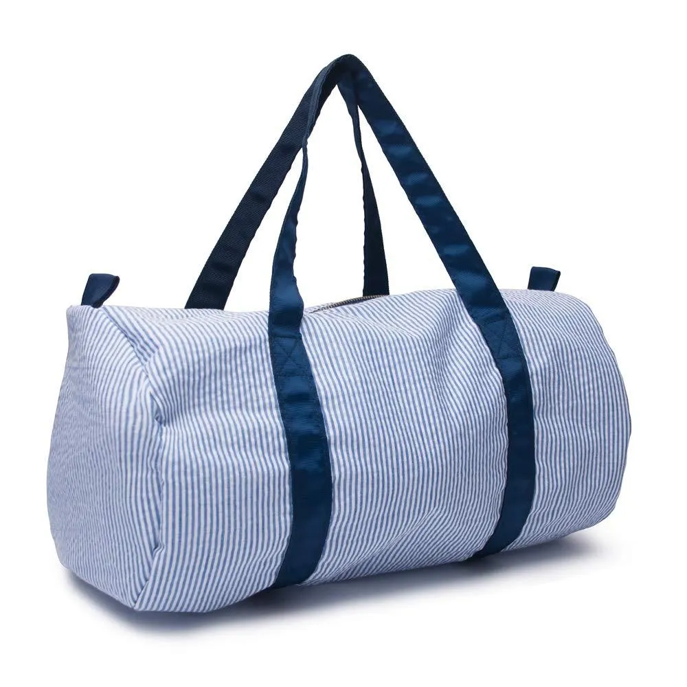Baby Seersucker Duffel Bag