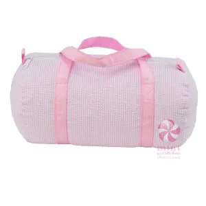 Baby Seersucker Duffel Bag