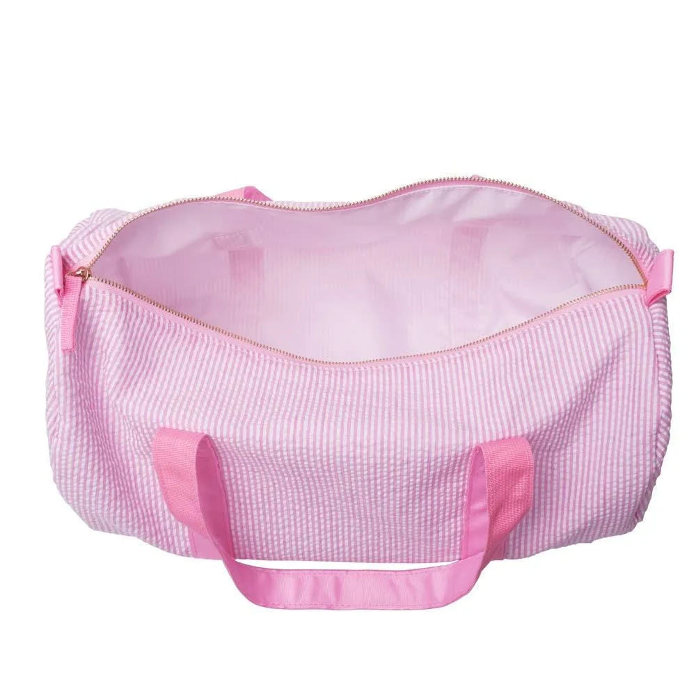 Baby Seersucker Duffel Bag