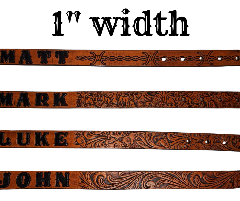 Baby's First "Wilderness" Name Belt