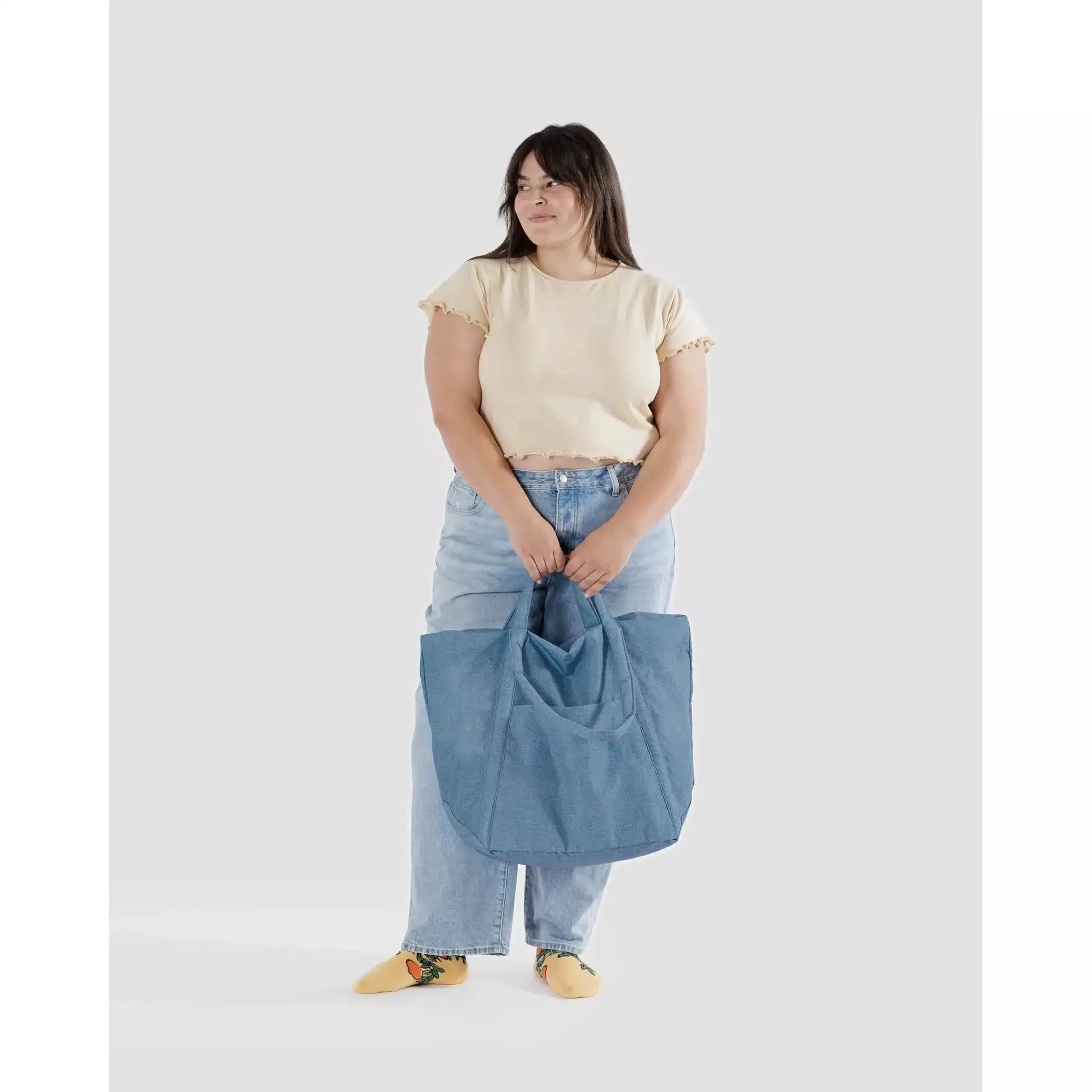 Baggu - Travel Cloud bag - Digital Denim