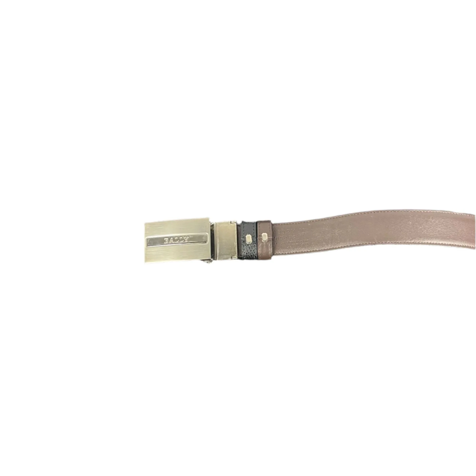 Bally Safada 30 AH QB Brown/Black Leather Belt