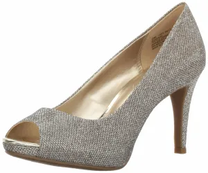 Bandolino Footwear Women's Rainaa Pump, gold glamour, 6