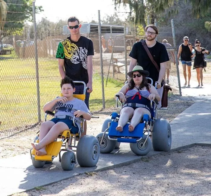 Beach Wheelchair - Sandpiper All Terrain