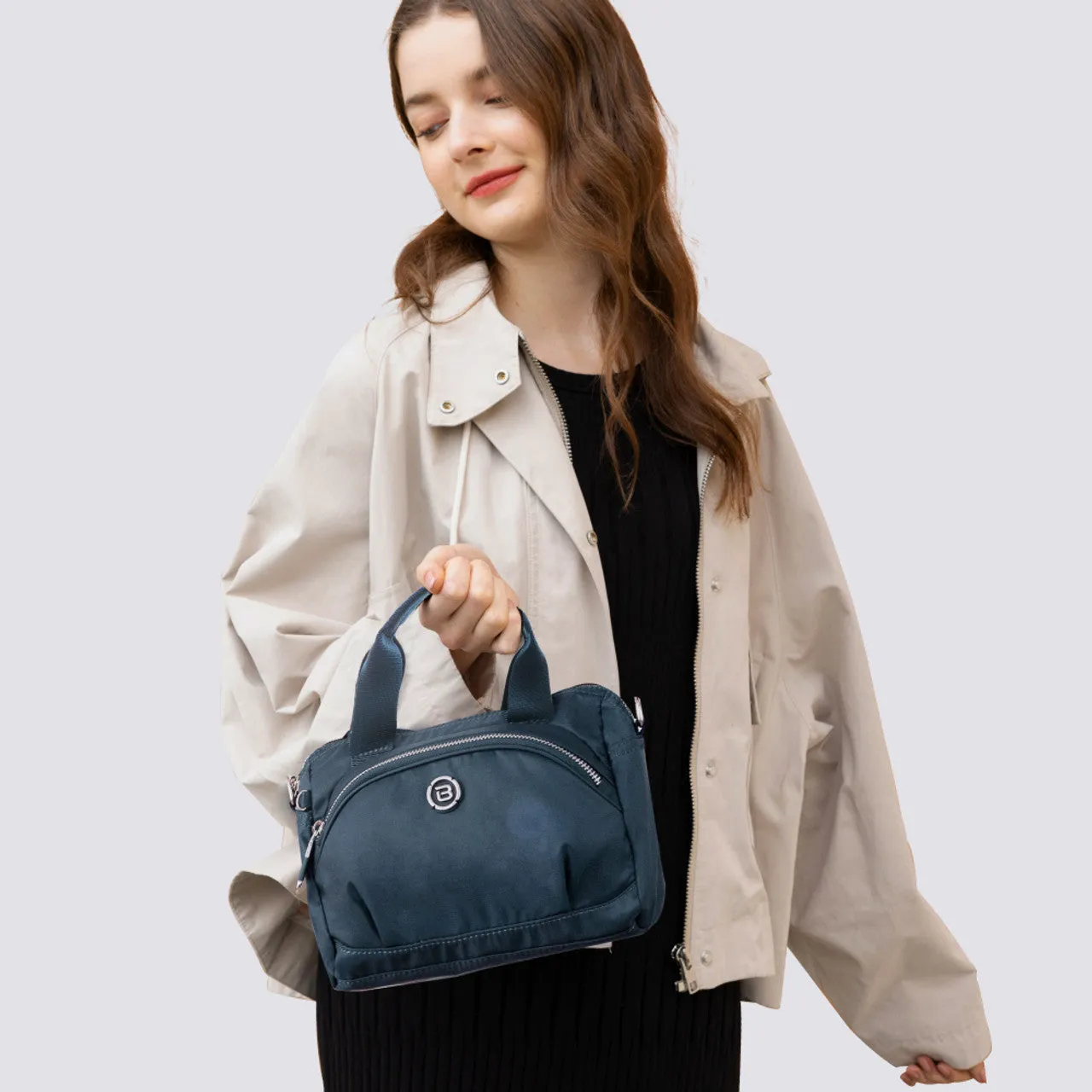 Beside·U® Loop Satchel, Style #BNU2240CA