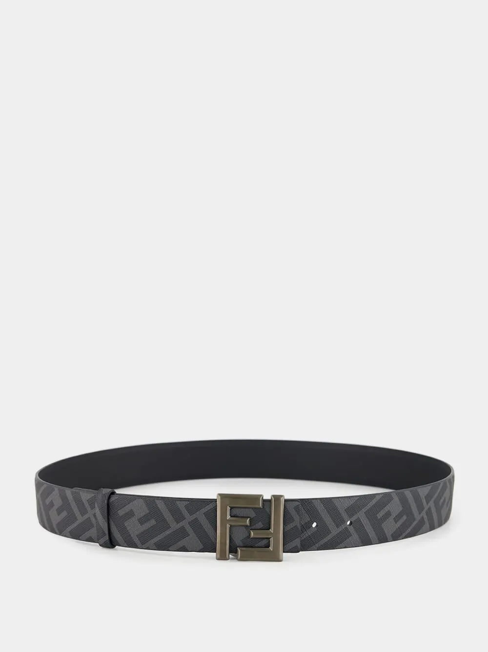 Black FF Squared Reversible Belt