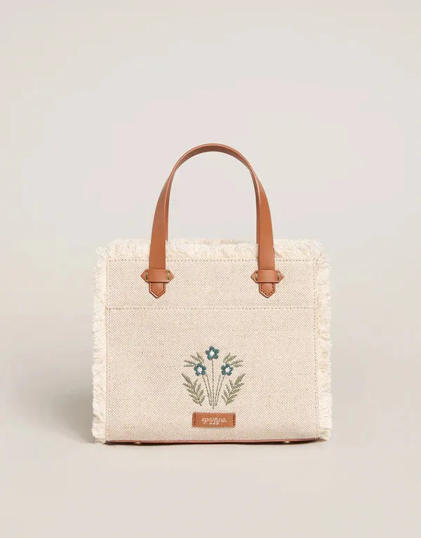 Boho Fringe Satchel Crossbody Alljoy Landing Palm Tree: 495919