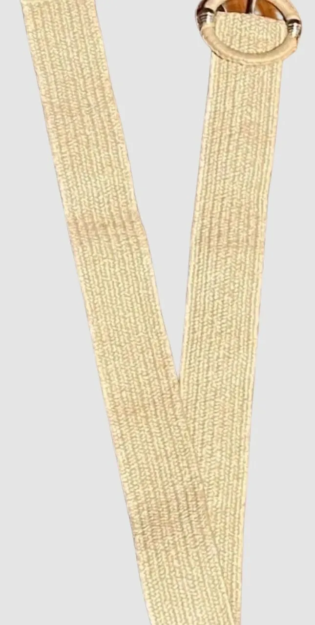 Boho Wheat ~ Woven Belt