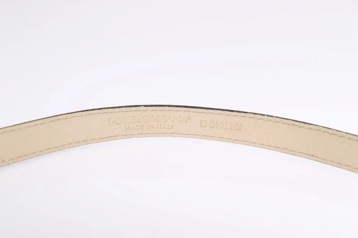 Bordeaux Leather Silver Buckle Belt