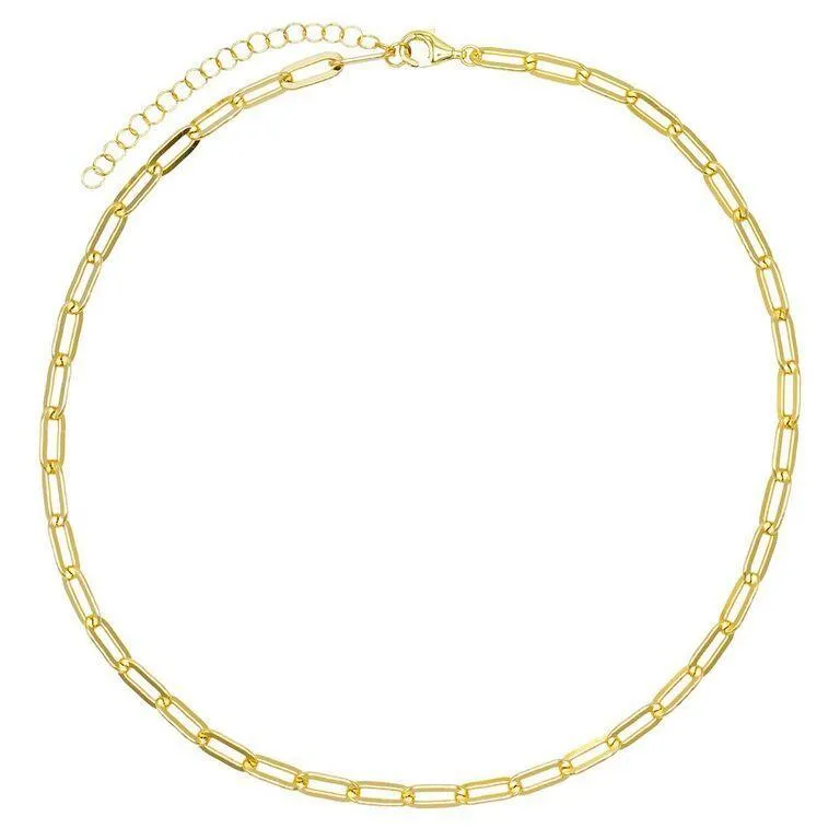 Boxed Chain Choker