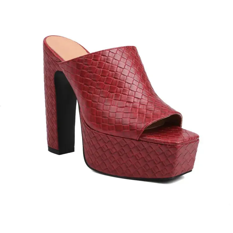 Brittney™ - Elegant Braided Platform Sandals