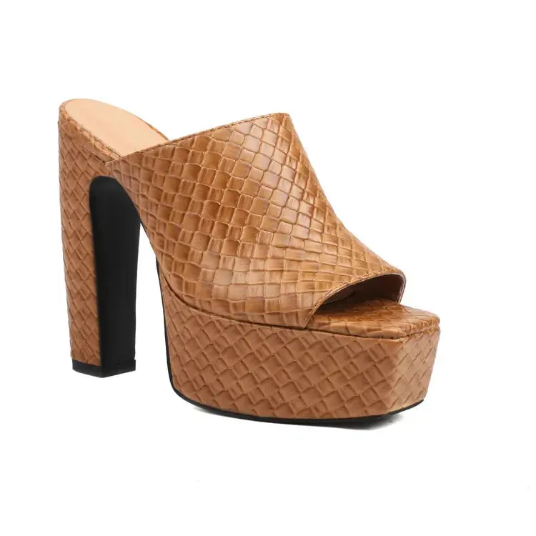 Brittney™ - Elegant Braided Platform Sandals