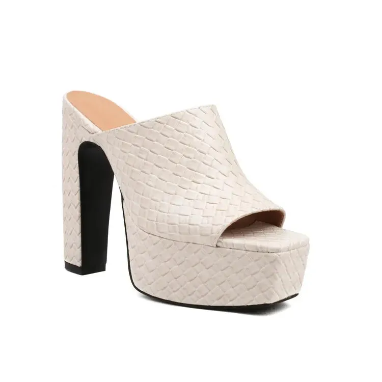 Brittney™ - Elegant Braided Platform Sandals