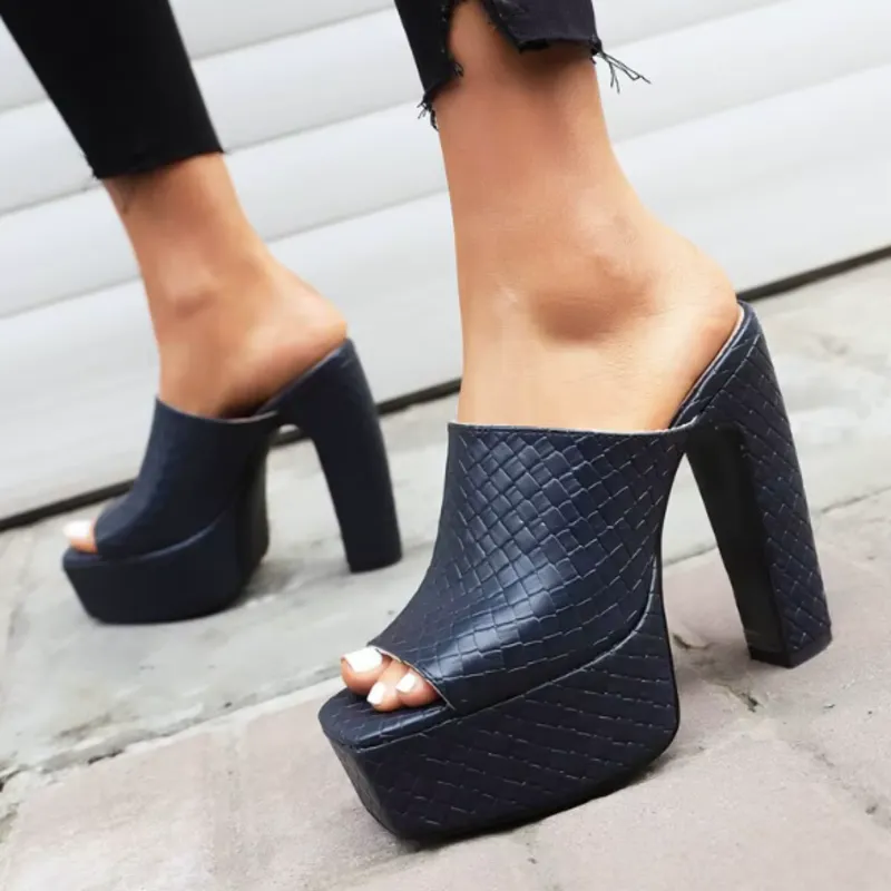Brittney™ - Elegant Braided Platform Sandals