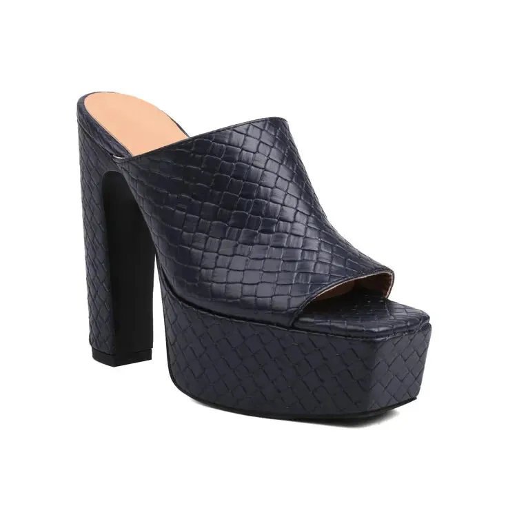 Brittney™ - Elegant Braided Platform Sandals