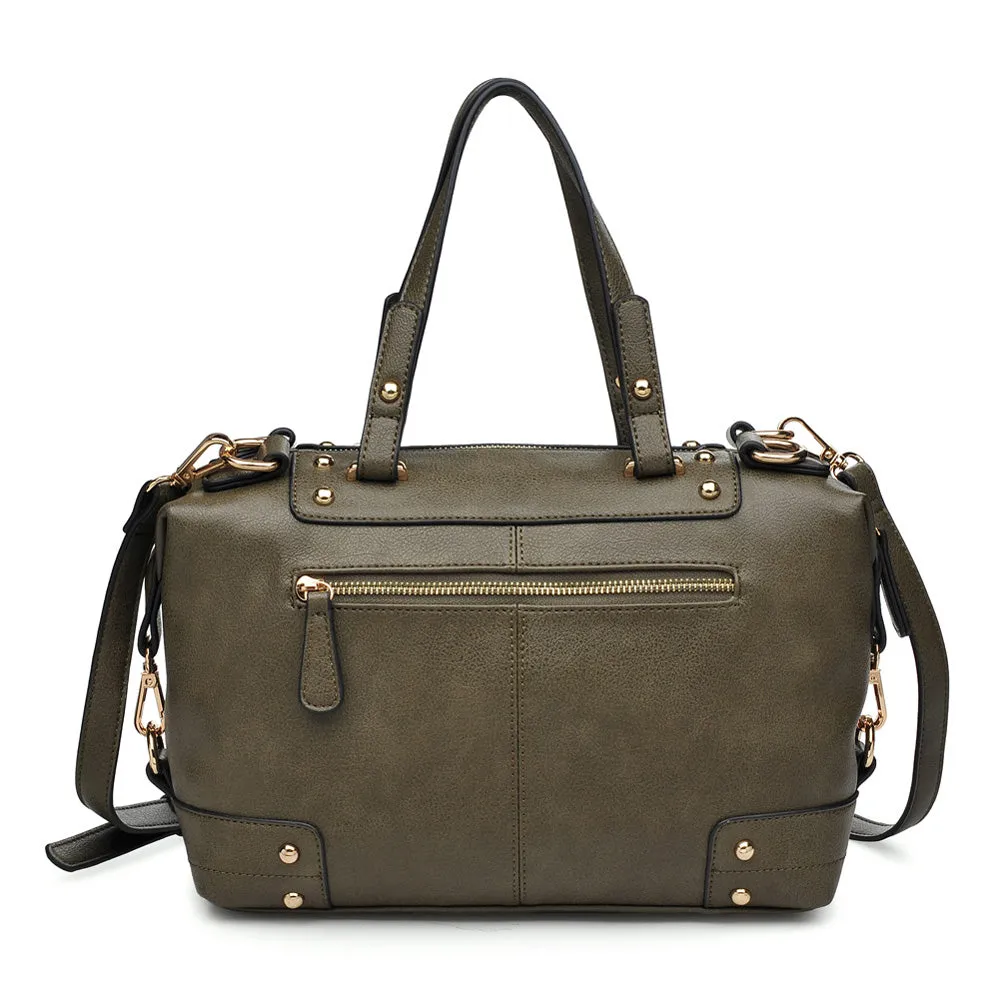 Broadway Patina Satchel