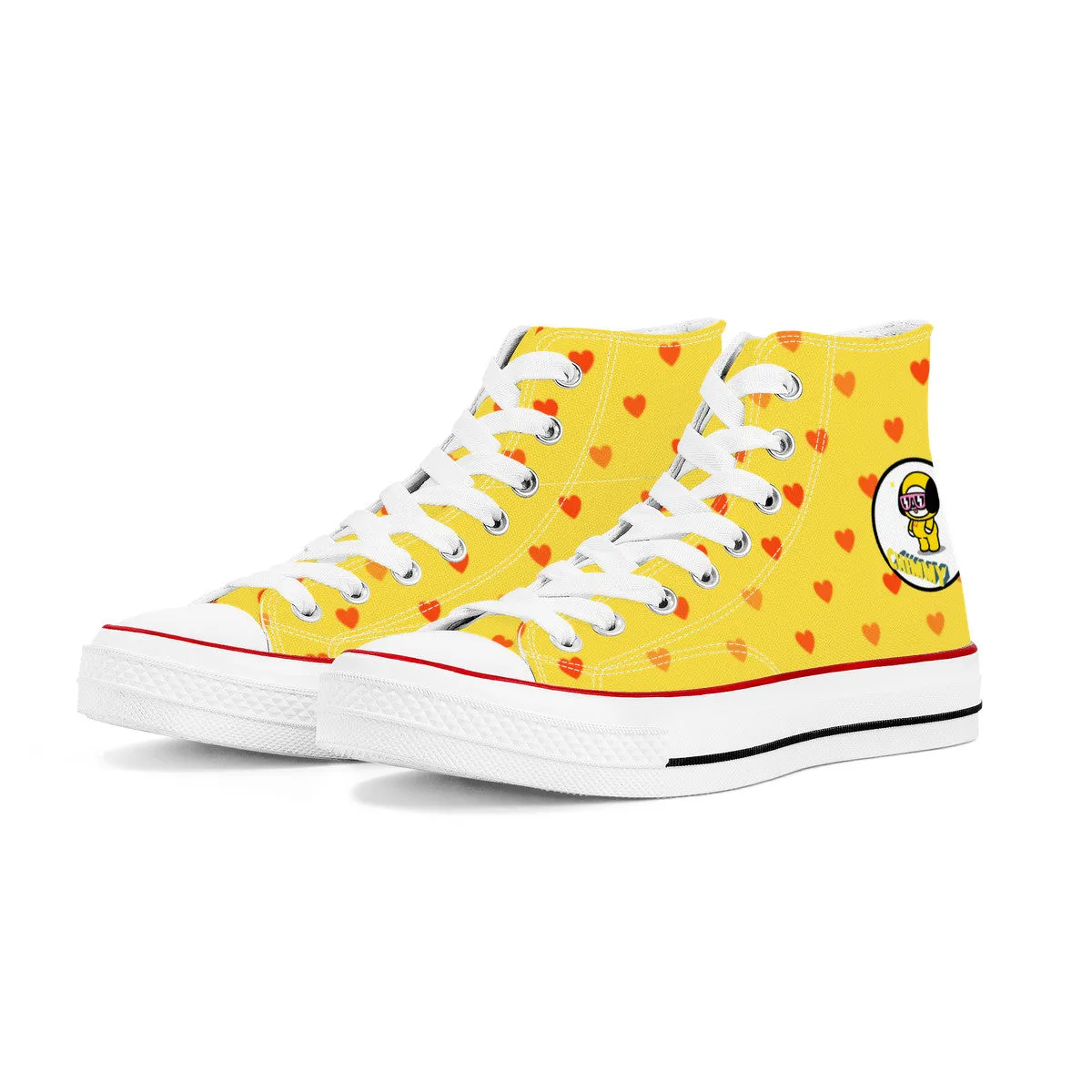 BT21 Chimmy High Top Canvas Sneakers