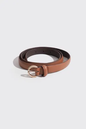 Buckle Slim Belt