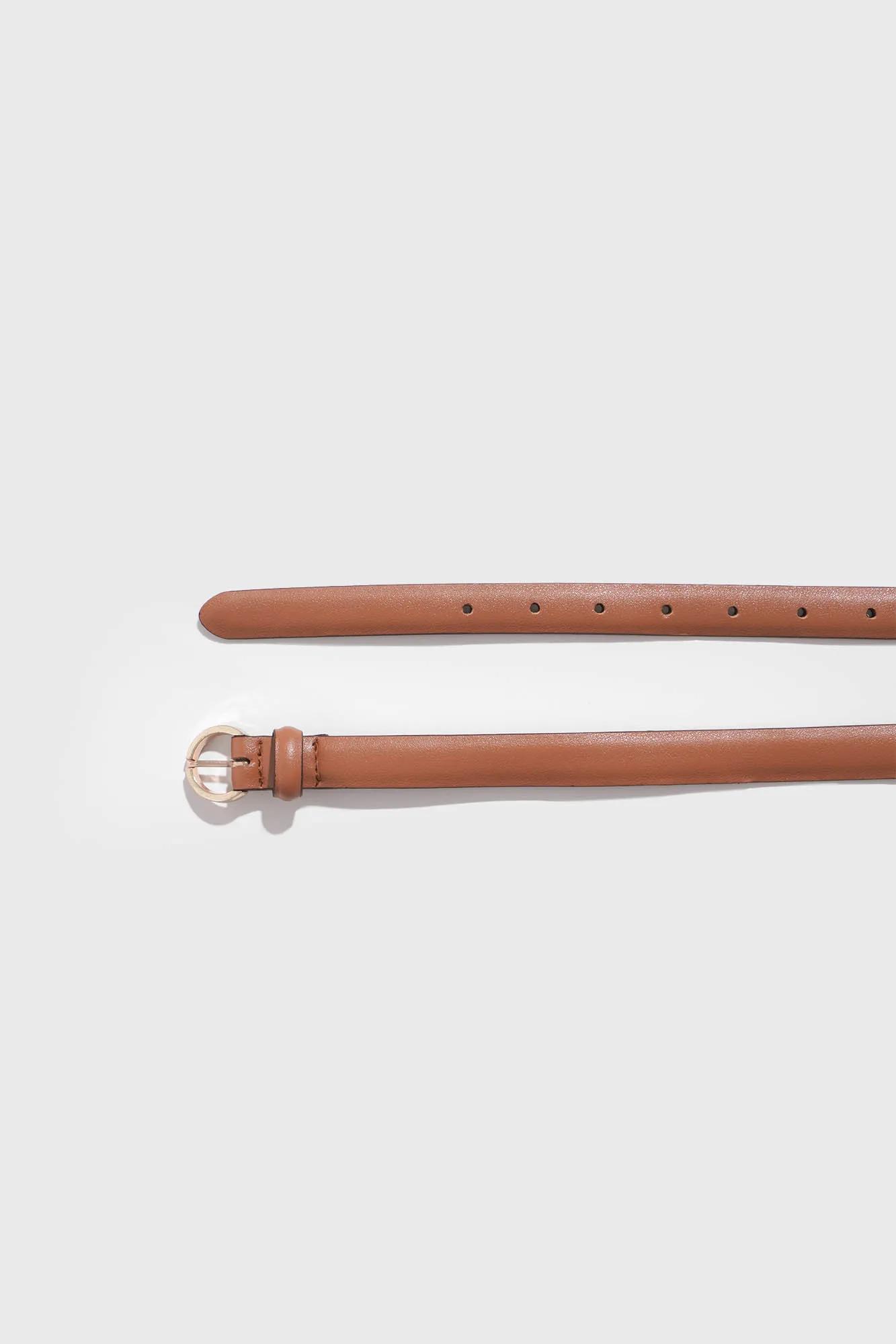 Buckle Slim Belt