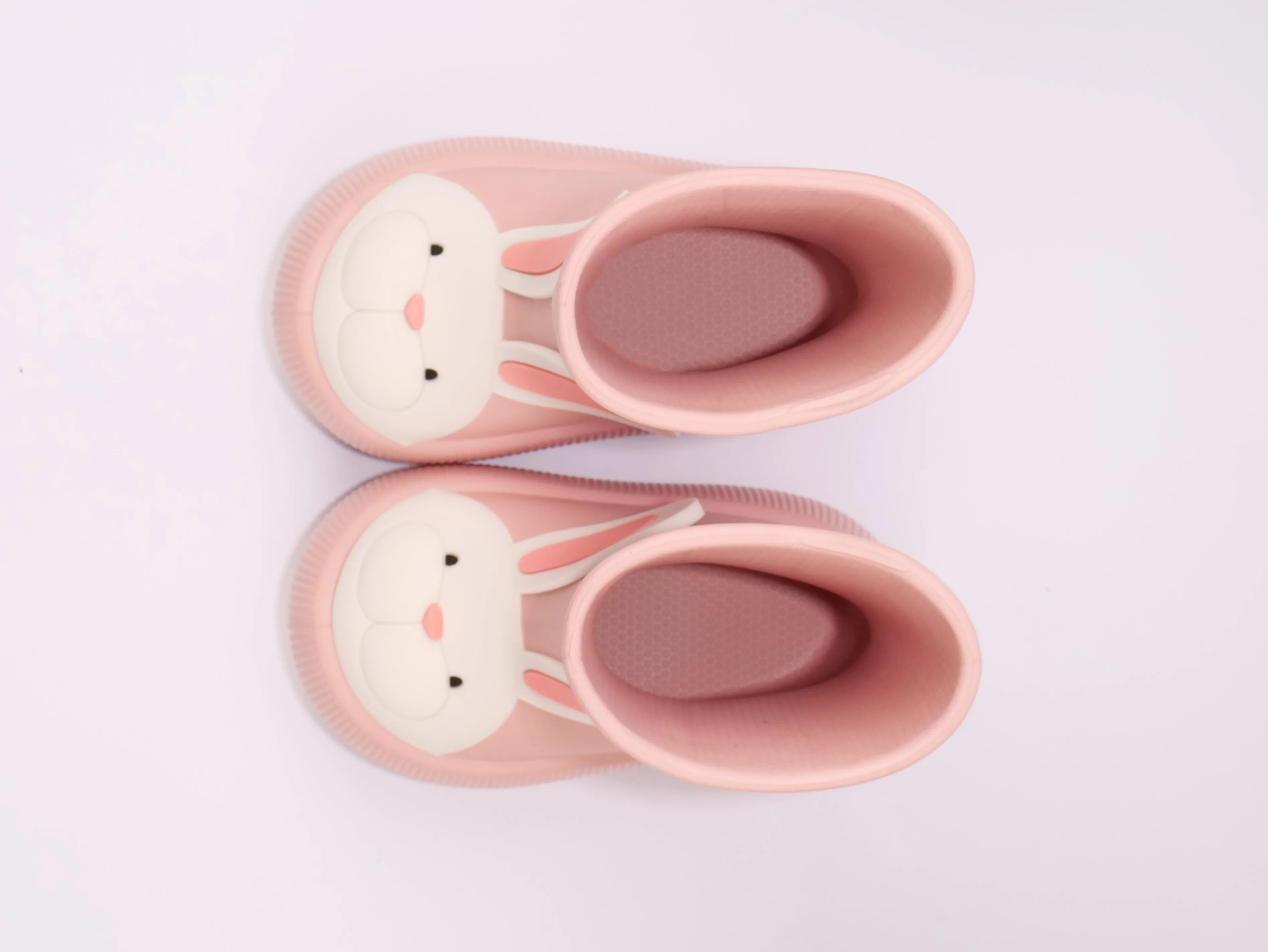 Bunny Paw Children's EVA Boots - Adorable Bear and Bunny Designs, Waterproof, Available in Yellow and Pink, Non-Slip Sole, Lightweight EVA Material - Perfect for Outdoor Adventures, Rainy Days, and Playtime in Any Weather
