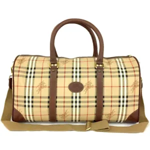 Burberry Nova Check Hand Bag w/Shoulder Strap