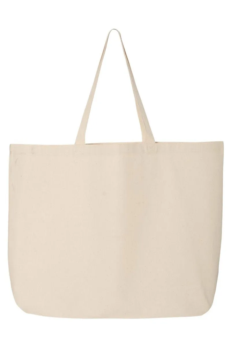 Camo Baseball Canvas Jumbo Tote