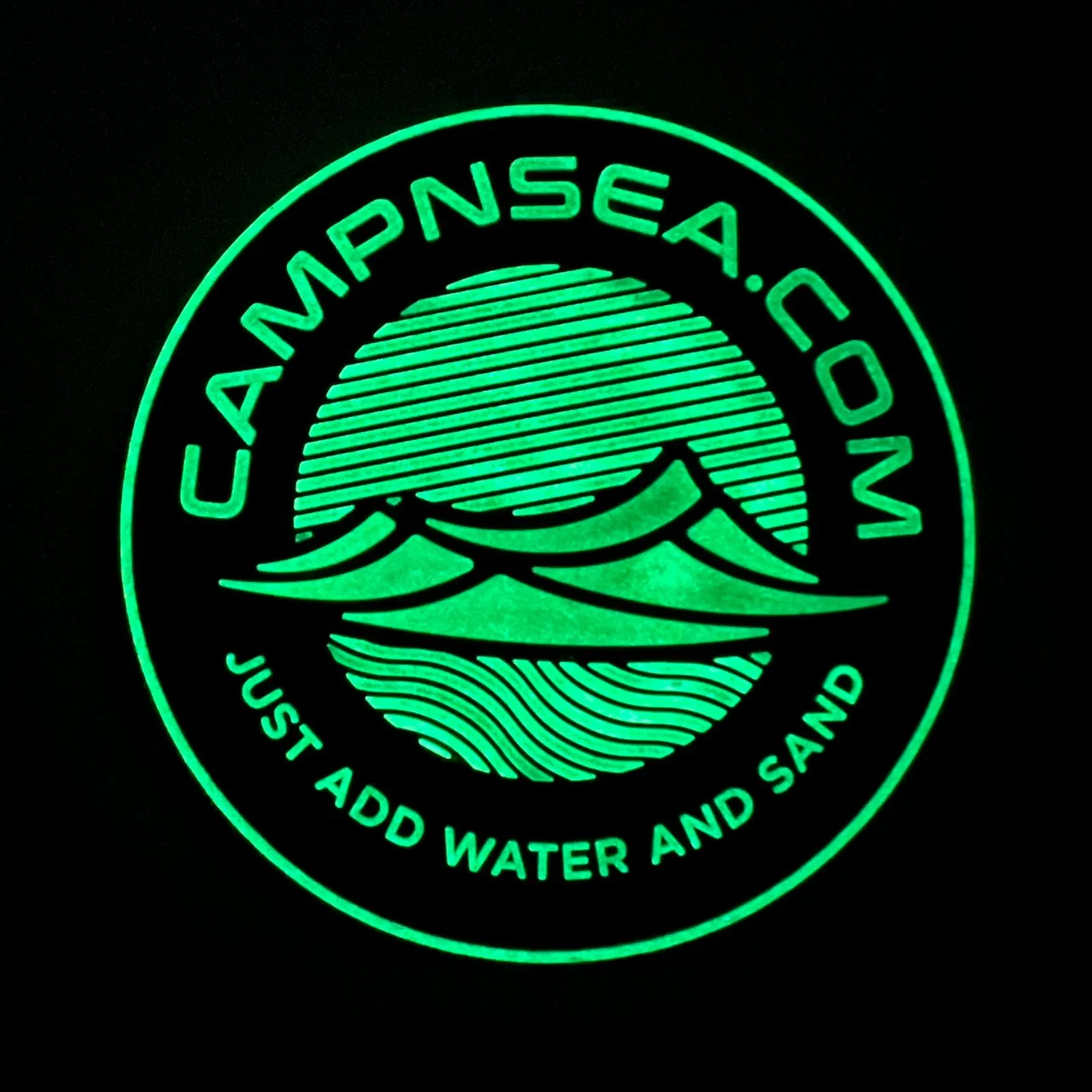 Campnsea Velcro Patch (Black & White Limited Edition)